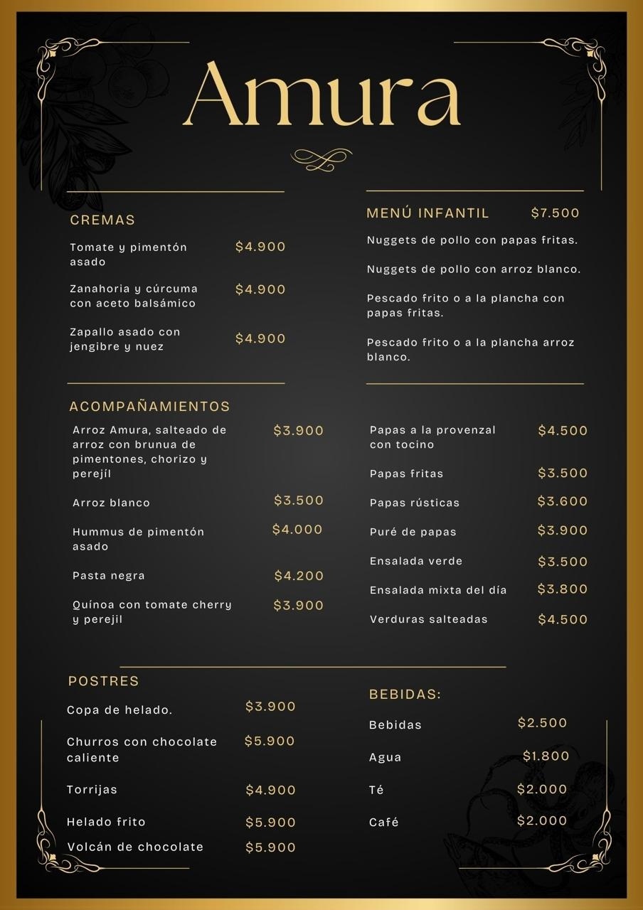 Carta menú página 6